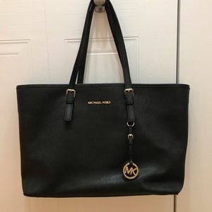 Authentic Michael Kors Black Tote Bag